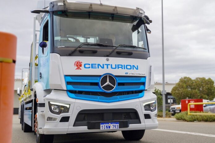 Centurion adds first 20 electric trucks to fleet